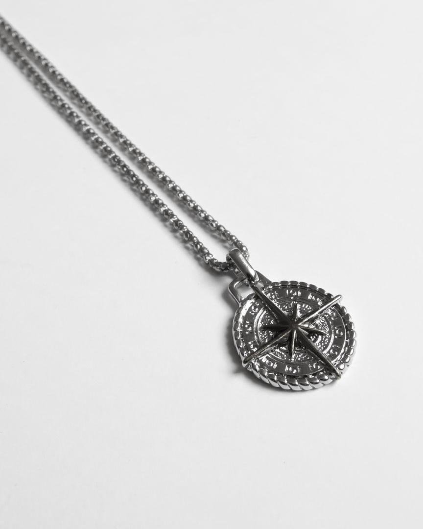 Silver Anchor Necklace, Sailor Silver Pendant, Anchor Pendant for Men, –  Geniune Jewellery