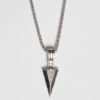 Viking Arrow Head Chain Necklace (Stainless Steel)